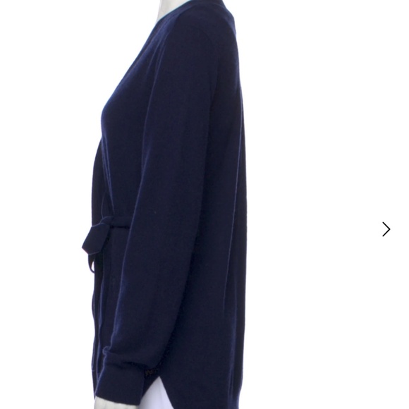 Chloé Cashwool Plunge Neckline Cardigan Size: M - Picture 3 of 6